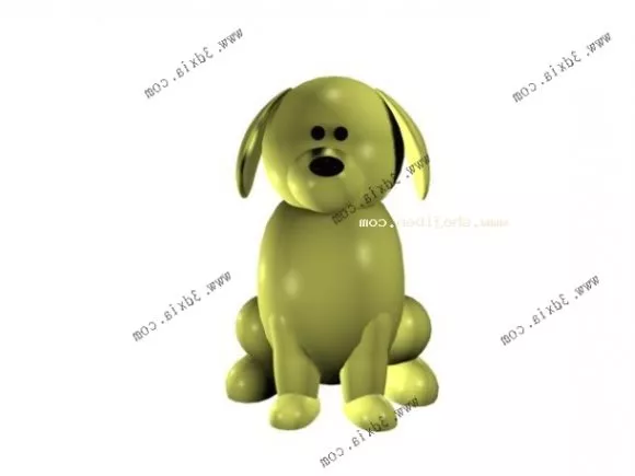 Spindle Toy Figurine 3d model