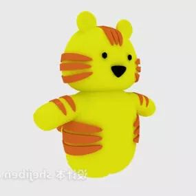 Cartoon Tiger 3d model