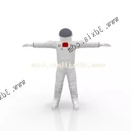 Cartoon Worker 3d model