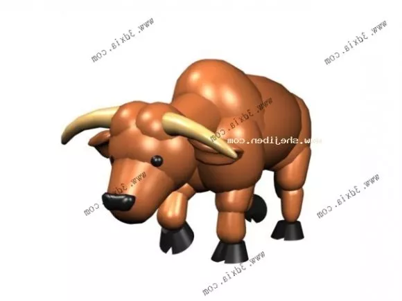 Face Figurine On Rock 3d model