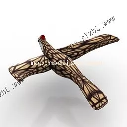 Bomb Angry Bird Character 3d model