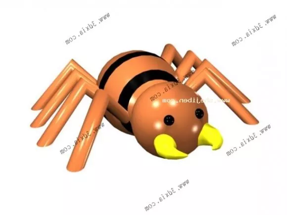 Mechanical Anime Monster 3d model