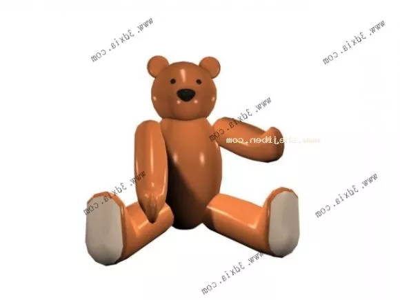Penguin Toy Plastic Toy 3d model