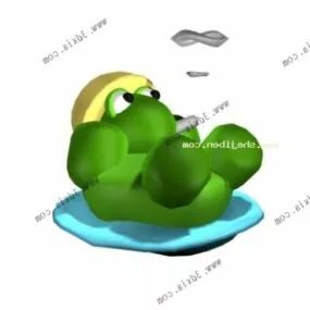 Cartoon Tortoise Children Toy 3d model