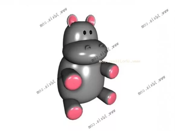 Angry Bird Chuck Character 3d model