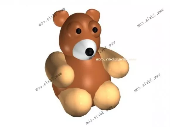 Bomb Angry Bird Character 3d model