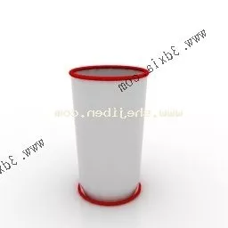 Common Cylinder Trash 3d model