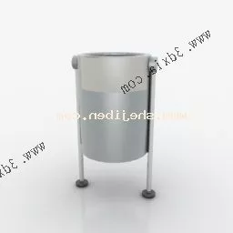 Trash Iron Material 3d model