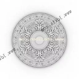 Carpet Brown Pattern 3d model