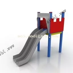 Kindergarten Playground For Kid 3d model