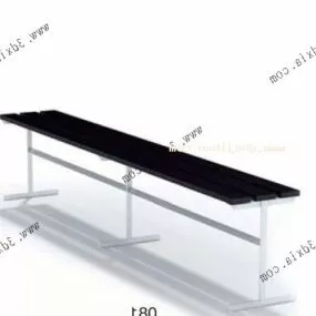 Sport Single Bench 3d model