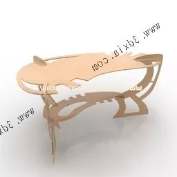 Kindergarten Carton Table 3d model