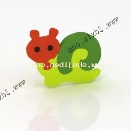 Kindergarten Carton Animal 3d model