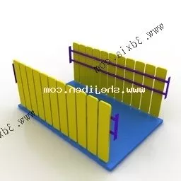 Kindergarten Fence 3d model