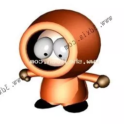 Kindergarten Diver Character 3d model