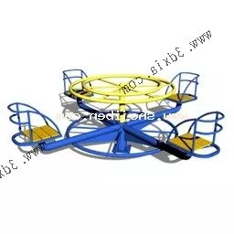 Kindergarten Spinner Game 3d model