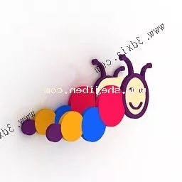Kindergarten Board Wall Mount 3d model
