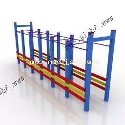 Bridge Building Module 3d model