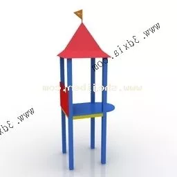 The Eiffel Tower Steel Structure 3d model
