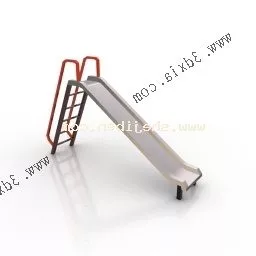 Kindergarten Slide Equipment 3d model