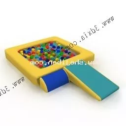 Kindergarten Balls Pool 3d model