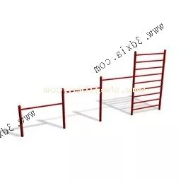 Kindergarten Bar Equipment 3d model