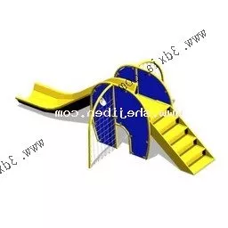 Kindergarten Small Sliding Game 3d model