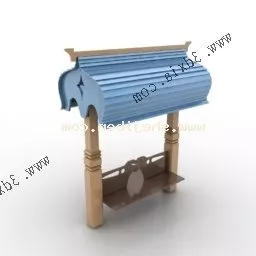 Steel Gate 3d model
