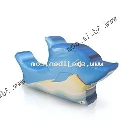Kindergarten Dolphin Toy 3d model