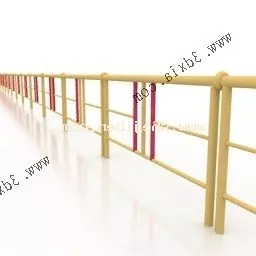 Kindergarten Rail Facility 3d model