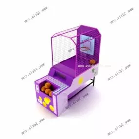 Pink Arcade Game 3d model