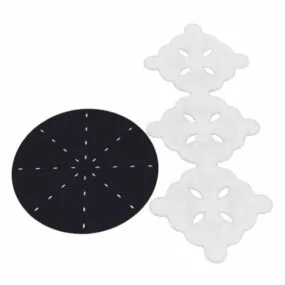 Round Fur Carpet 3d model