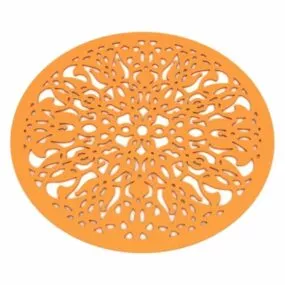 Yellow Pattern Carpet 3d model