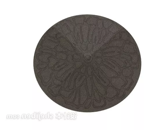 Grey Carpet 3d model Grey Carpet 3d model