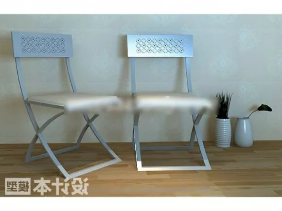 Office Folding Chair 3d model Office Folding Chair 3d model
