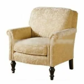 Beige Upholstery Single Sofa 3d model