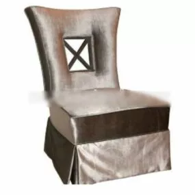 Velvet Restaurant Single Chair 3d model