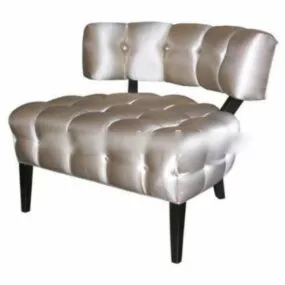 Chester Style Single Sofa 3d model