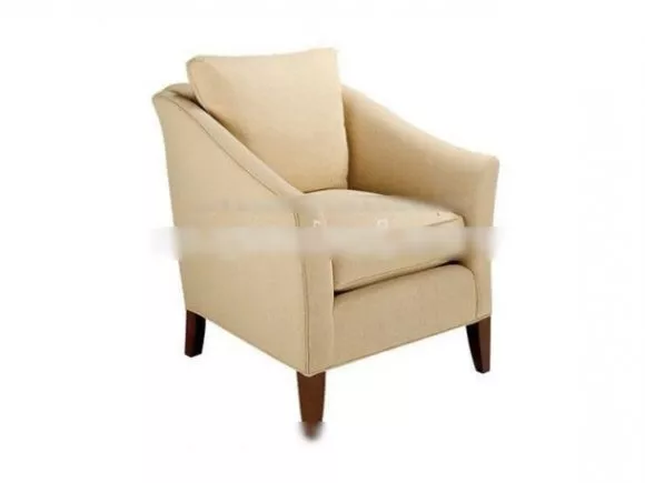 Elegant Fabric Single Sofa 3d model Elegant Fabric Single Sofa 3d model
