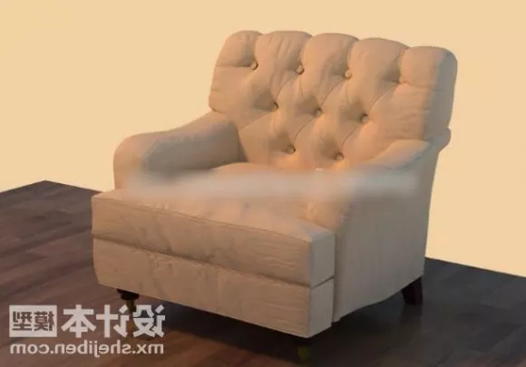 Single Chester Sofa Living Room Furniture 3d model Single Chester Sofa Living Room Furniture 3d model