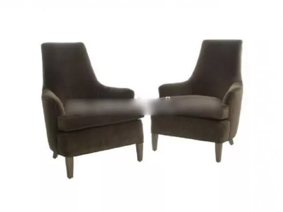 Grey Single Sofa Living Room Furniture 3d model Grey Single Sofa Living Room Furniture 3d model