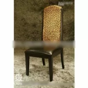 High Back Chair Furniture 3d model
