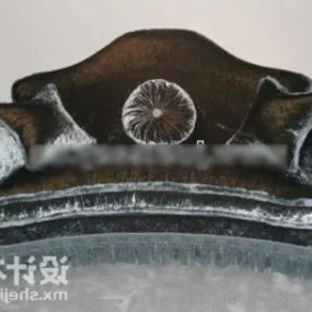 Royal Sofa Velvet 3d model