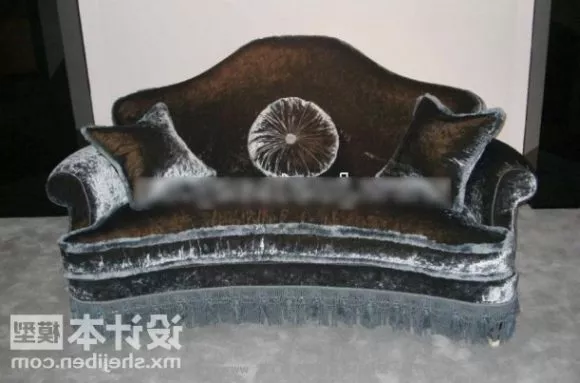 Royal Sofa Velvet 3d model Royal Sofa Velvet 3d model