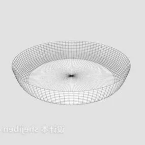 Round Chair Stool 3d model