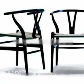 Wegner Wishbone Chair 3d model