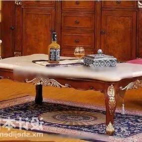 Classic European Coffee Table 3d model