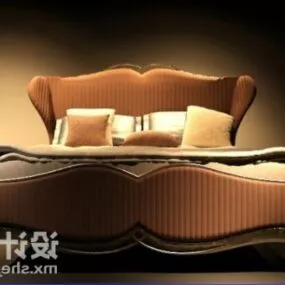 Classic Bed 3d model