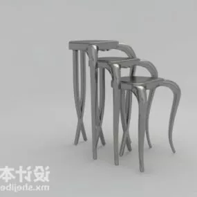 Flower Rack Set 3d model
