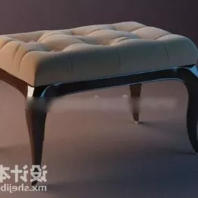 Antique Stool 3d model